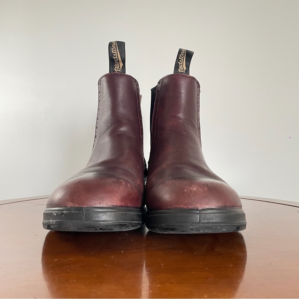 Blundstone Women's 1352 High Top Rustic Brown Leather Chelsea Boots | AU 6 - Picture 2 of 8